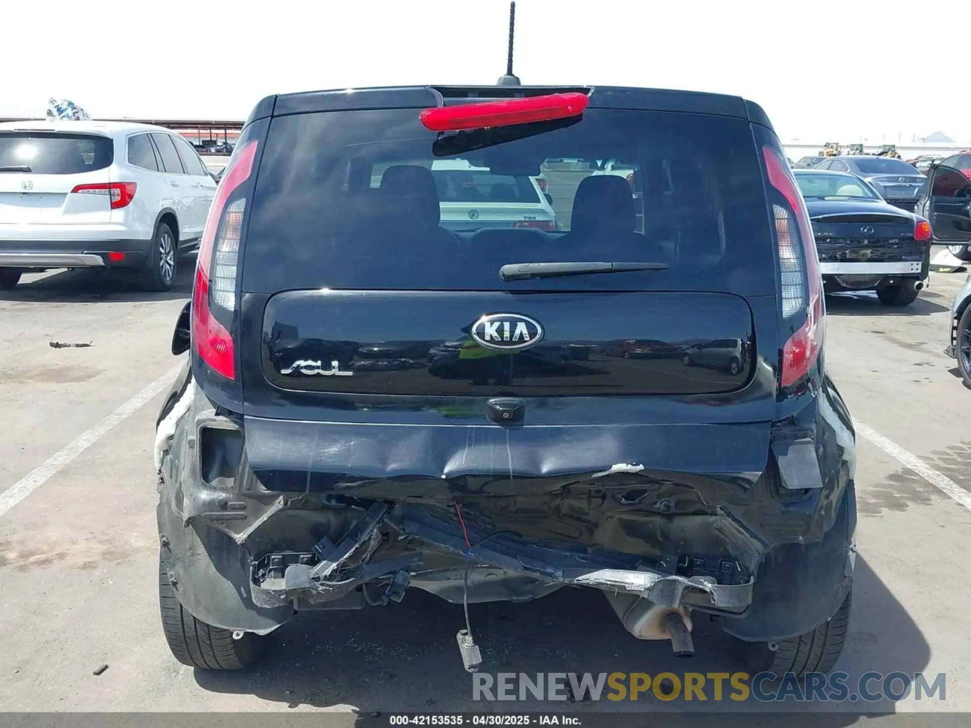 6 Photograph of a damaged car KNDJN2A28K7688177 KIA SOUL 2019