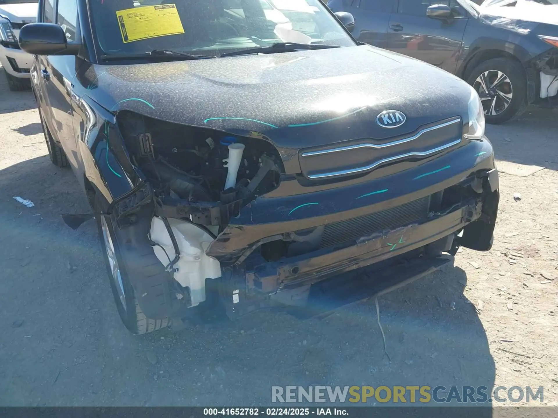 6 Photograph of a damaged car KNDJN2A28K7690429 KIA SOUL 2019