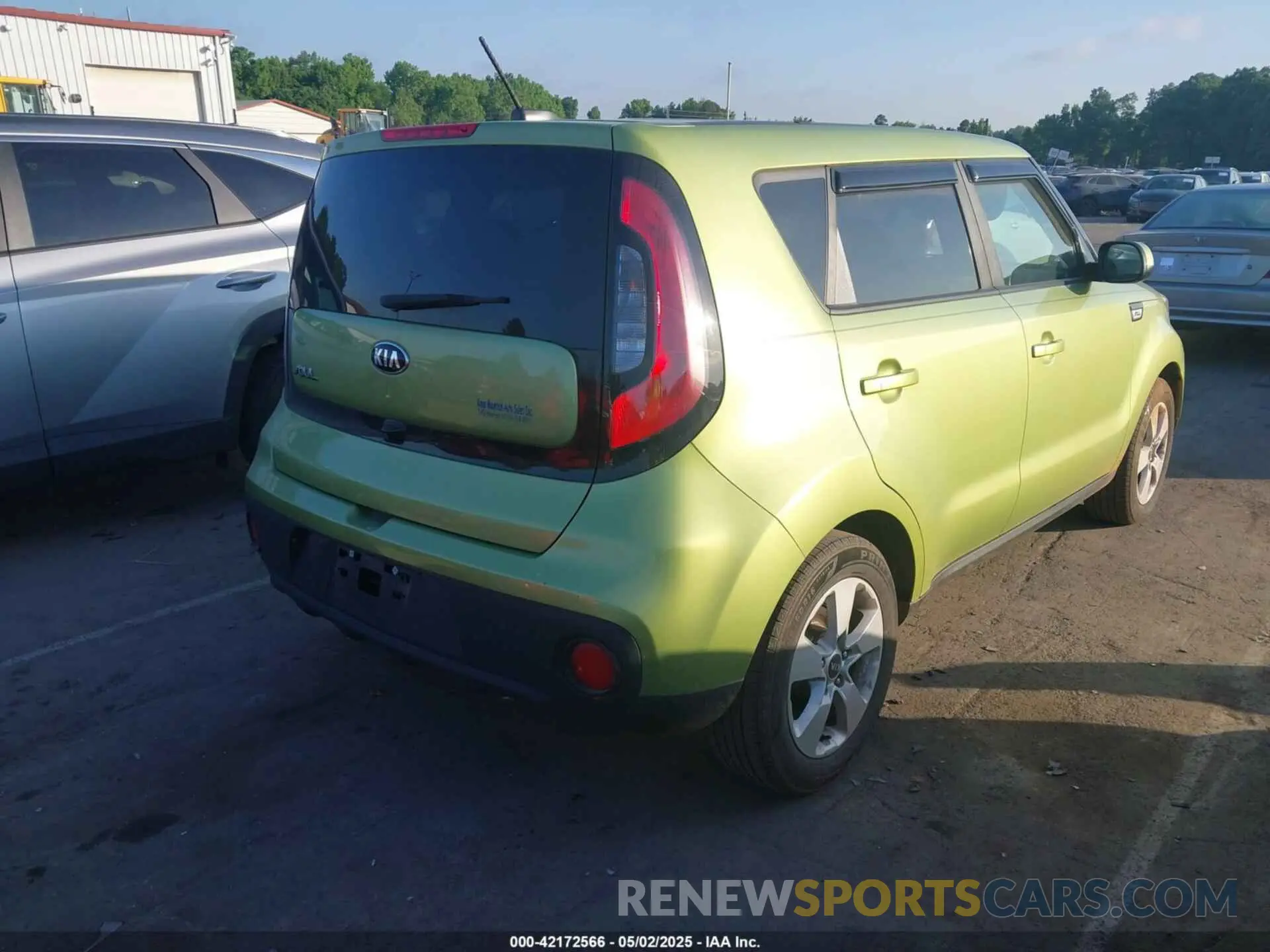 4 Photograph of a damaged car KNDJN2A28K7914346 KIA SOUL 2019