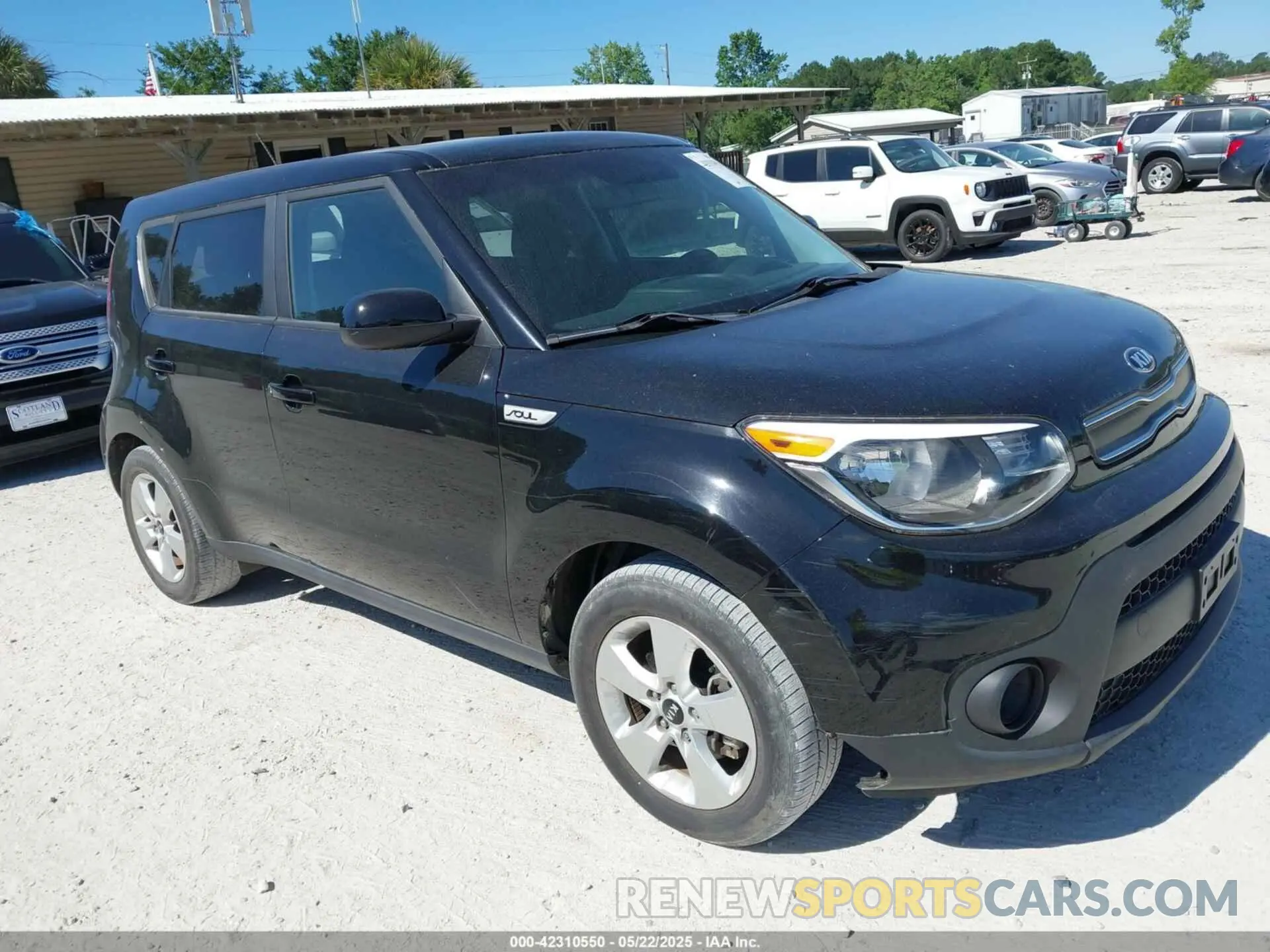 1 Photograph of a damaged car KNDJN2A29K7017178 KIA SOUL 2019