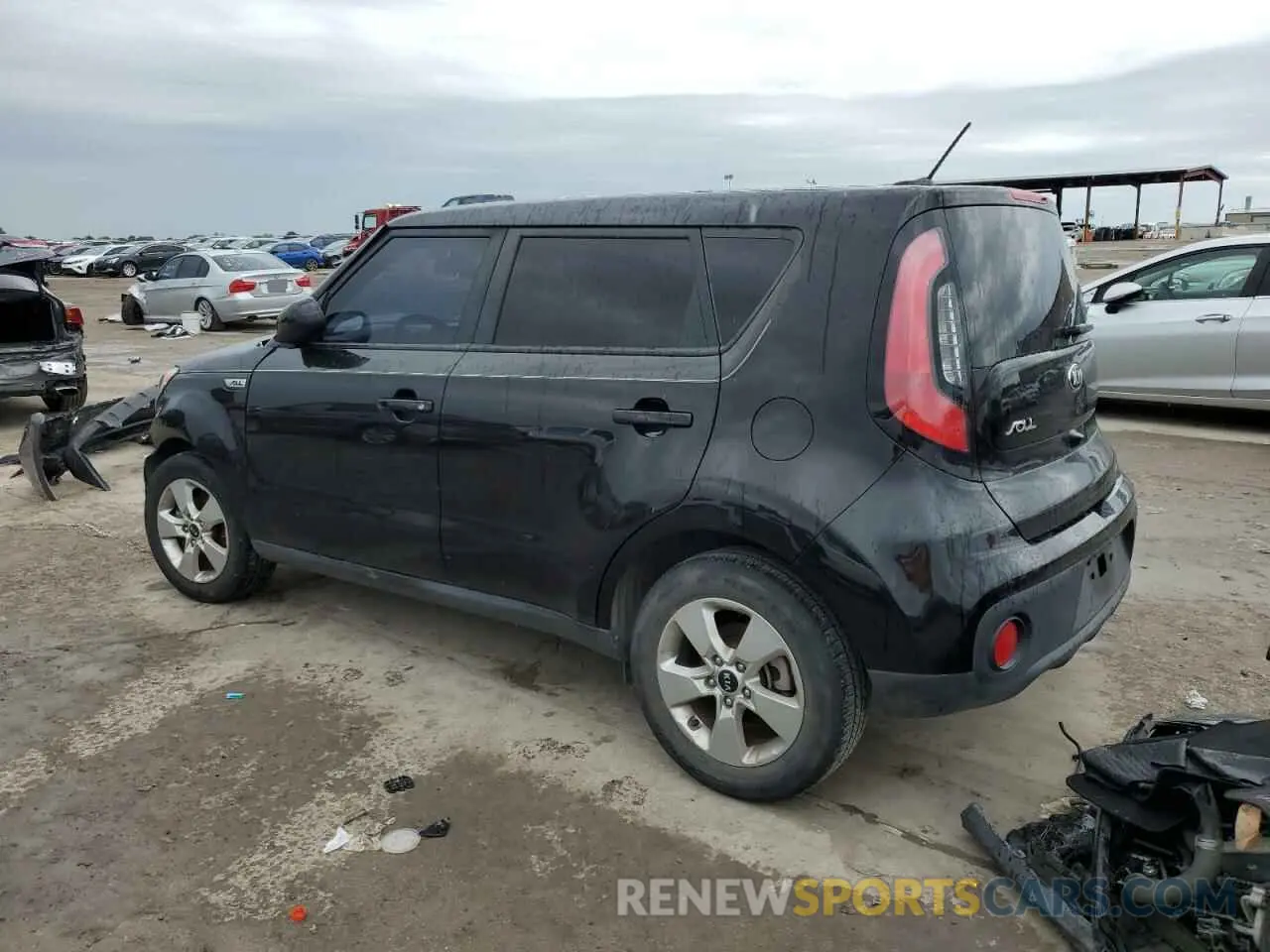 3 Photograph of a damaged car KNDJN2A29K7020016 KIA SOUL 2019