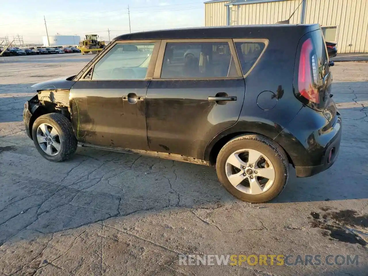 2 Photograph of a damaged car KNDJN2A29K7637061 KIA SOUL 2019