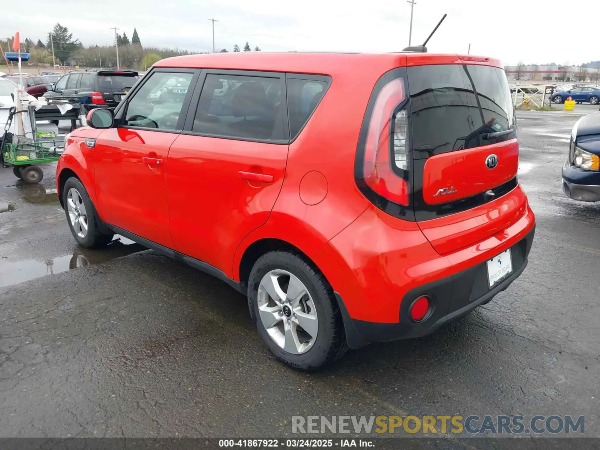 3 Photograph of a damaged car KNDJN2A29K7650098 KIA SOUL 2019