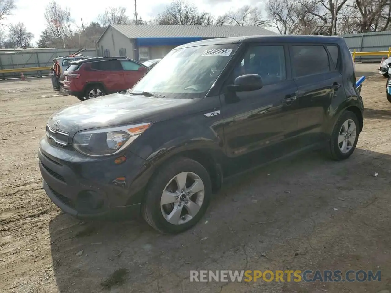 1 Photograph of a damaged car KNDJN2A29K7681934 KIA SOUL 2019