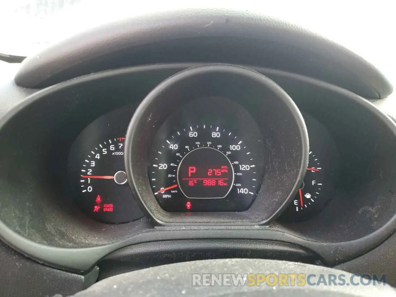 9 Photograph of a damaged car KNDJN2A29K7681934 KIA SOUL 2019
