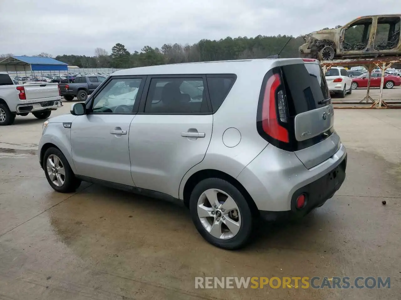 2 Photograph of a damaged car KNDJN2A29K7687250 KIA SOUL 2019