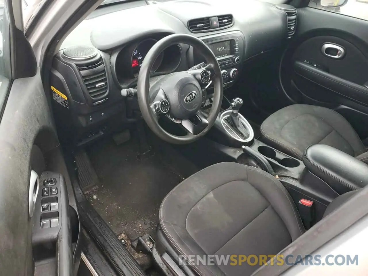 8 Photograph of a damaged car KNDJN2A29K7687250 KIA SOUL 2019