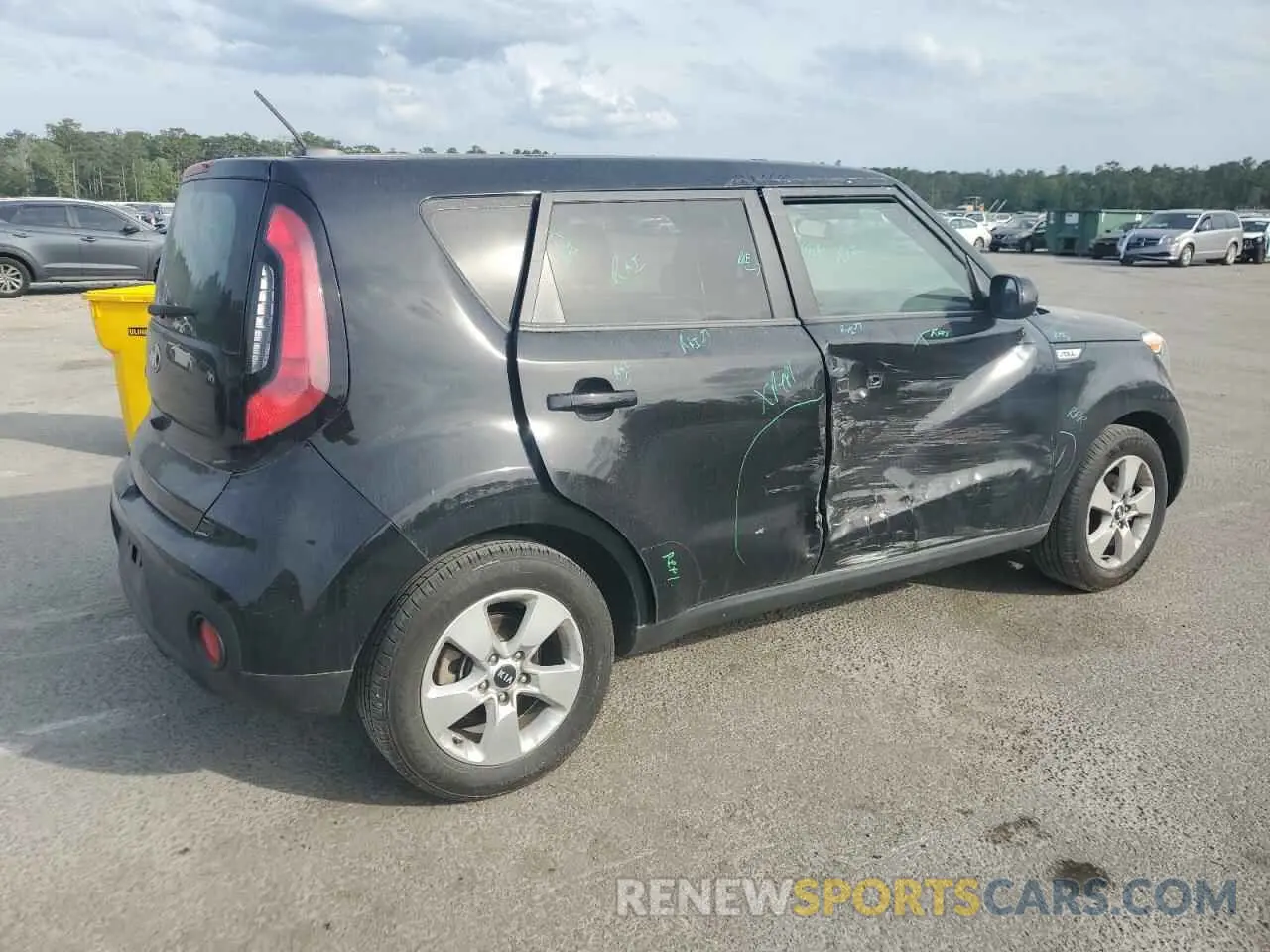 3 Photograph of a damaged car KNDJN2A29K7921032 KIA SOUL 2019