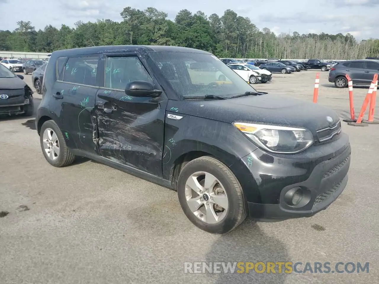 4 Photograph of a damaged car KNDJN2A29K7921032 KIA SOUL 2019