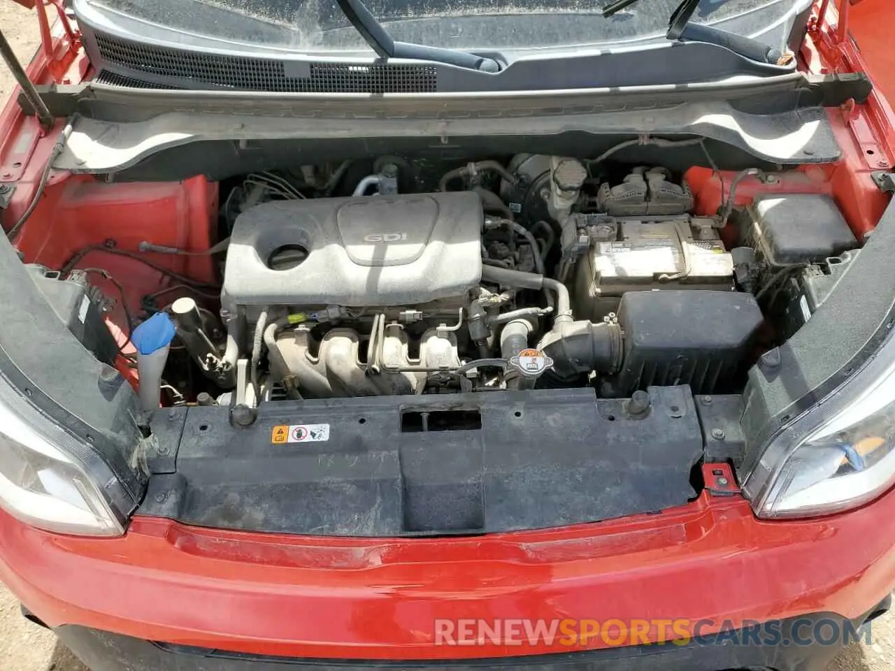 11 Photograph of a damaged car KNDJN2A2XK7023992 KIA SOUL 2019