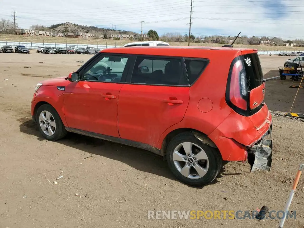 2 Photograph of a damaged car KNDJN2A2XK7023992 KIA SOUL 2019