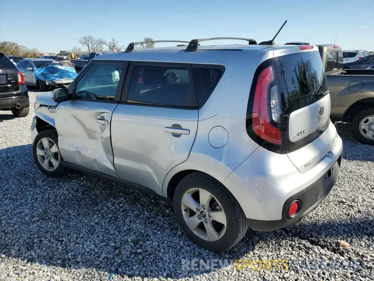 2 Photograph of a damaged car KNDJN2A2XK7678413 KIA SOUL 2019