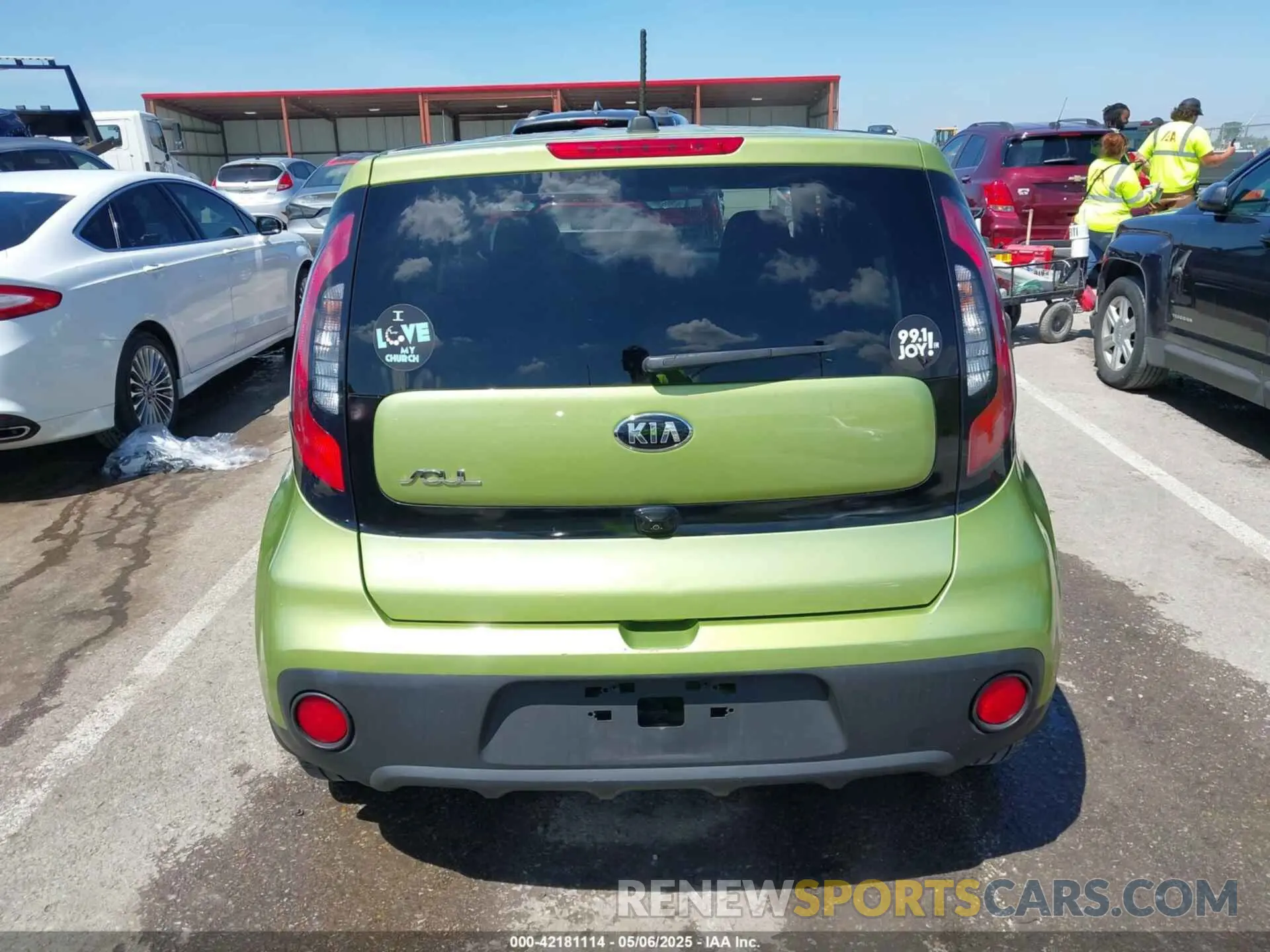 16 Photograph of a damaged car KNDJN2A2XK7912484 KIA SOUL 2019