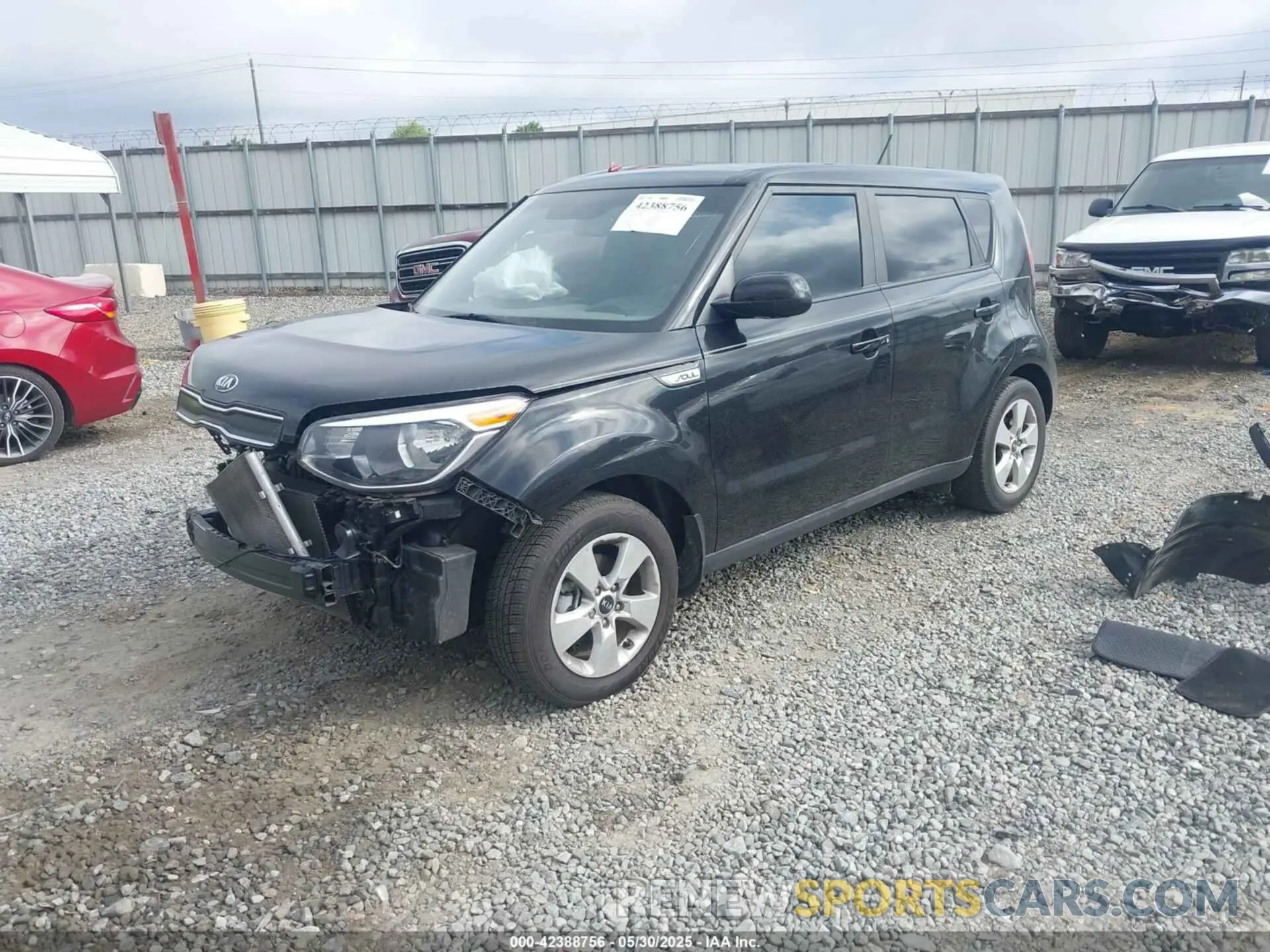 2 Photograph of a damaged car KNDJN2A2XK7919614 KIA SOUL 2019