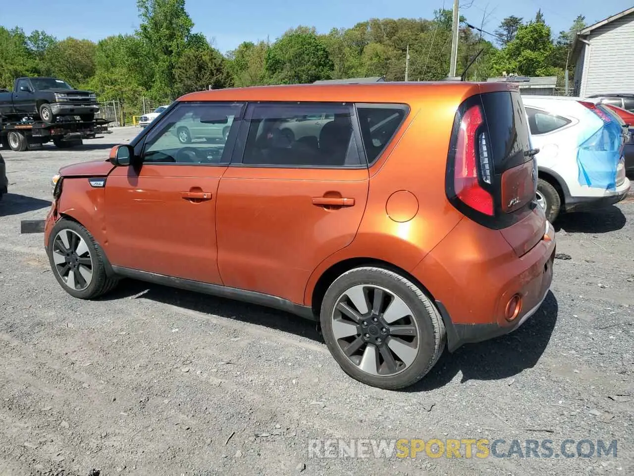 2 Photograph of a damaged car KNDJP3A50K7633474 KIA SOUL 2019