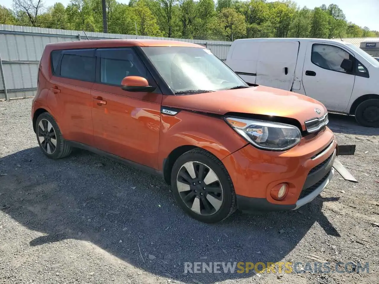 4 Photograph of a damaged car KNDJP3A50K7633474 KIA SOUL 2019