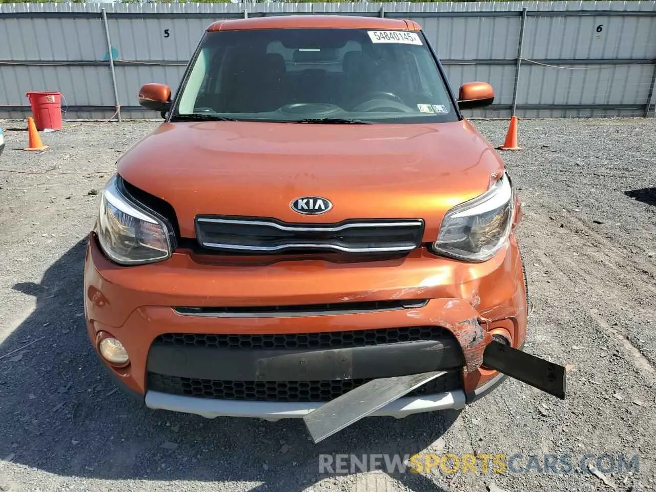 5 Photograph of a damaged car KNDJP3A50K7633474 KIA SOUL 2019