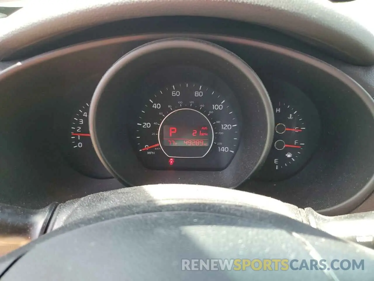 9 Photograph of a damaged car KNDJP3A50K7633474 KIA SOUL 2019
