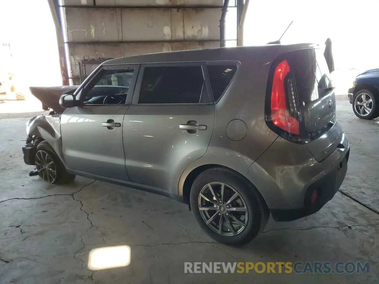 2 Photograph of a damaged car KNDJP3A50K7655488 KIA SOUL 2019
