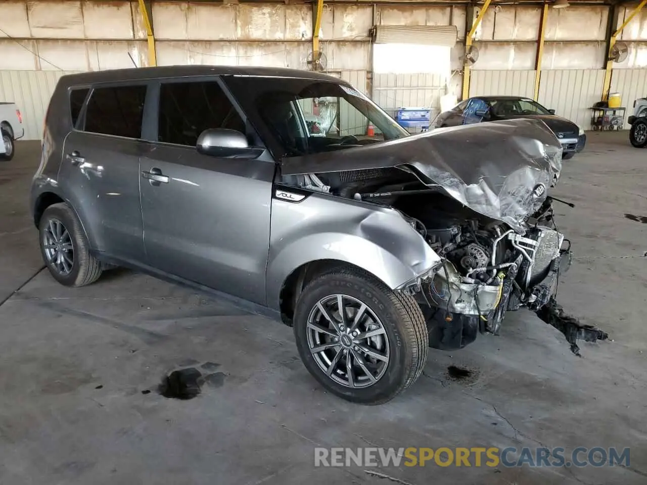 4 Photograph of a damaged car KNDJP3A50K7655488 KIA SOUL 2019