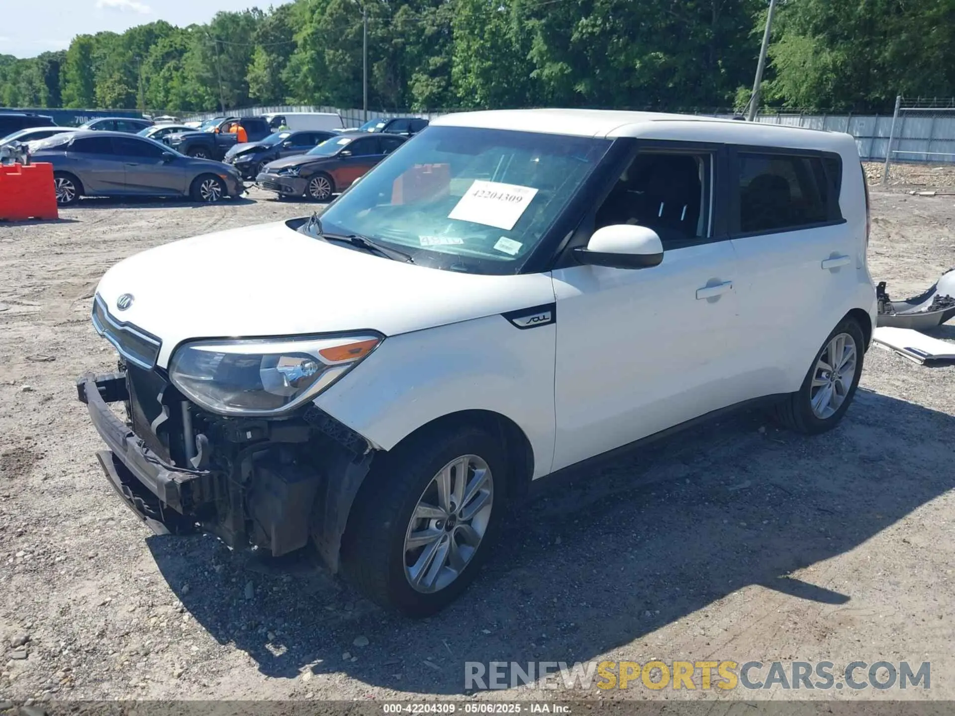 2 Photograph of a damaged car KNDJP3A50K7666829 KIA SOUL 2019