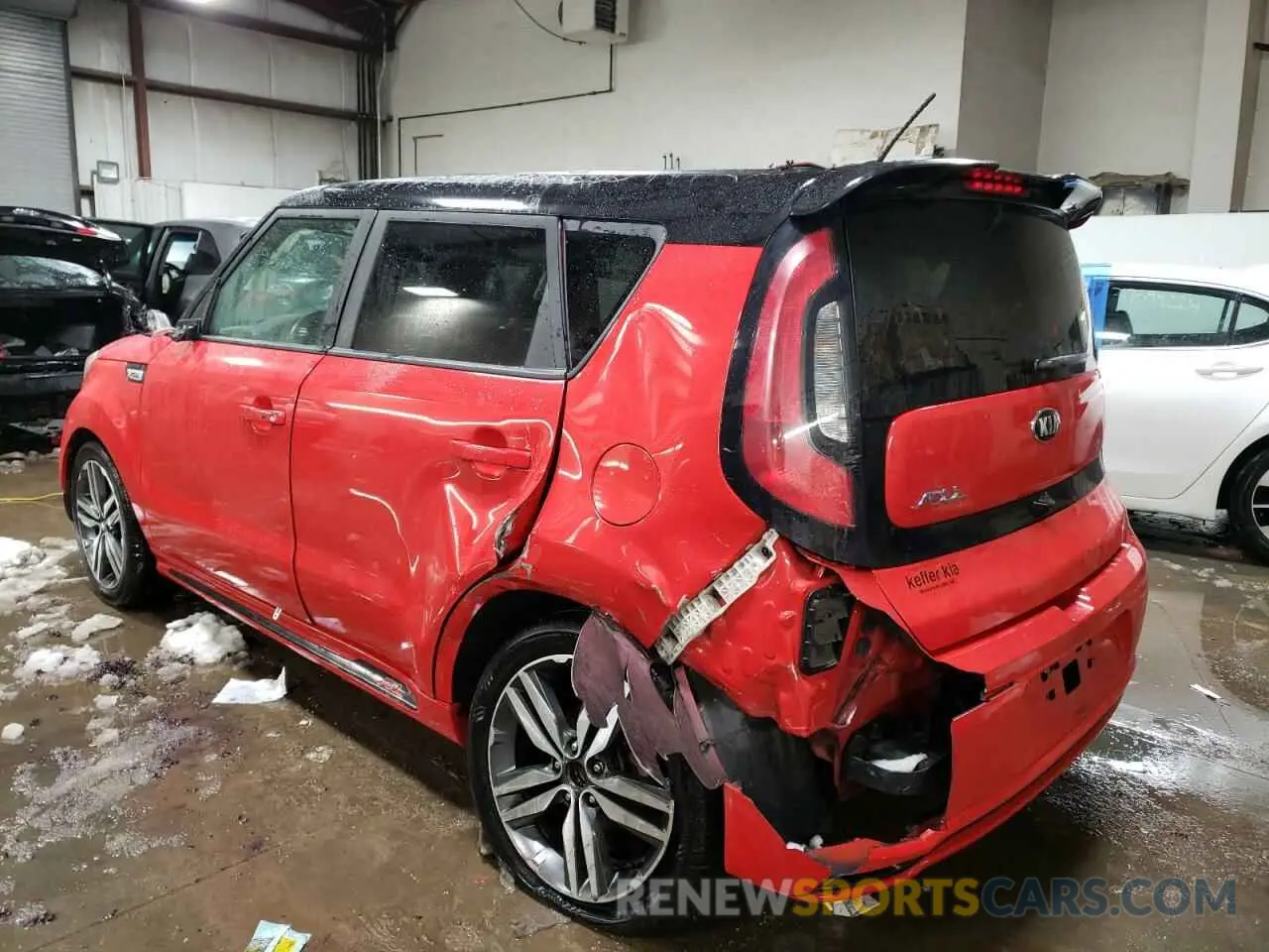 2 Photograph of a damaged car KNDJP3A50K7673389 KIA SOUL 2019