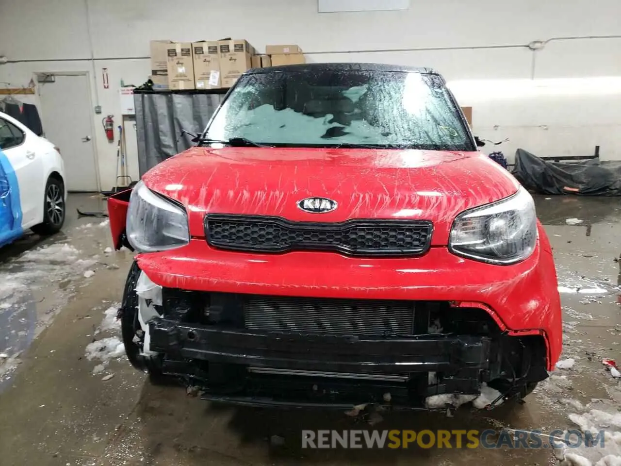 5 Photograph of a damaged car KNDJP3A50K7673389 KIA SOUL 2019
