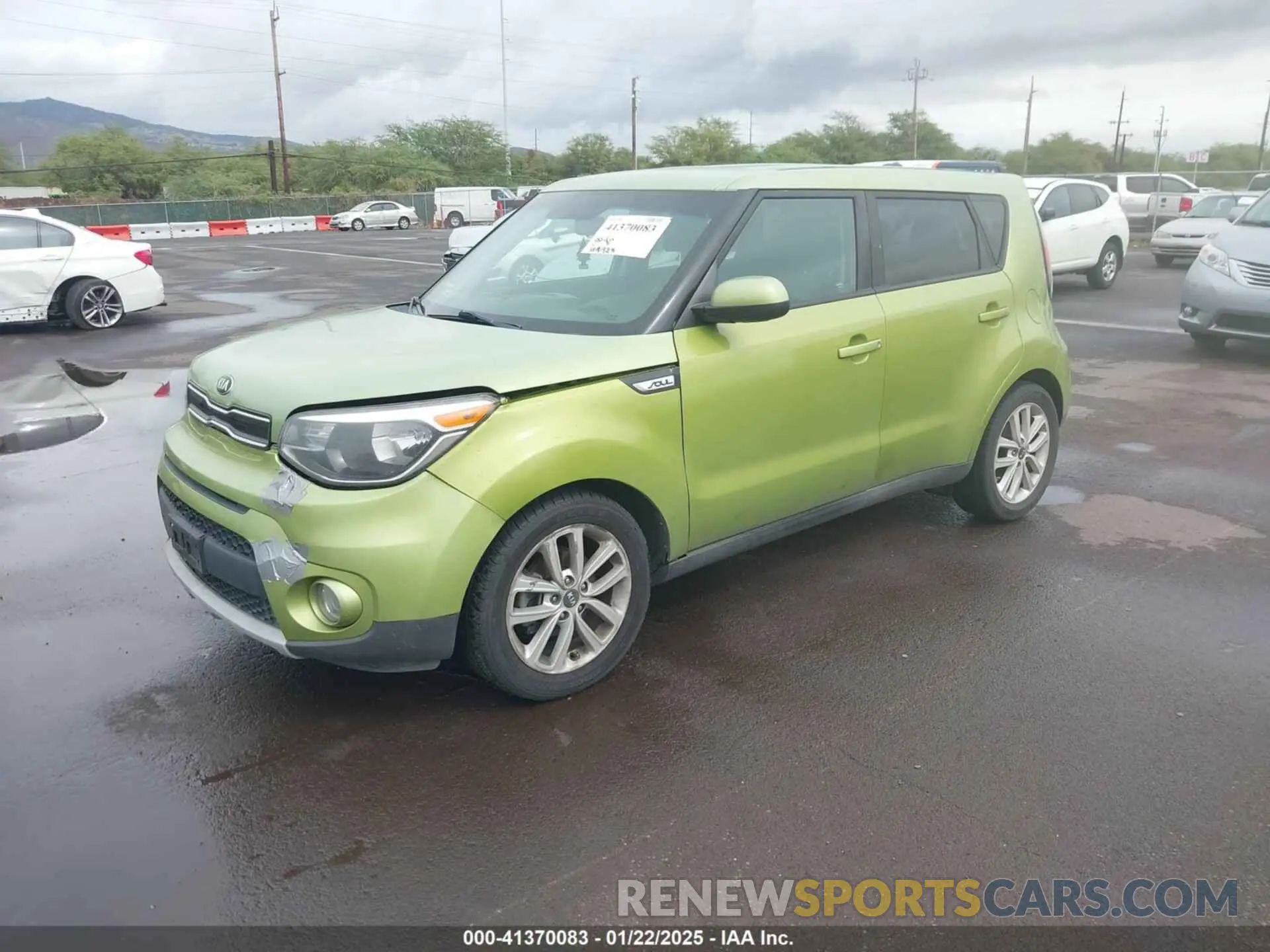 2 Photograph of a damaged car KNDJP3A50K7914660 KIA SOUL 2019