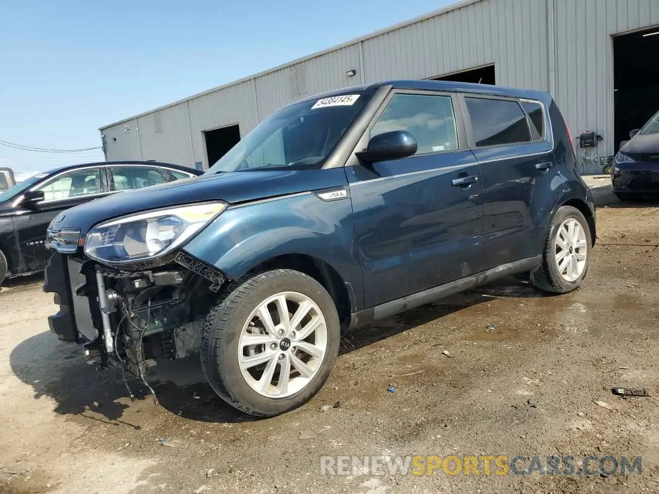 1 Photograph of a damaged car KNDJP3A51K7012194 KIA SOUL 2019