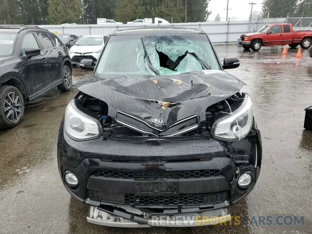 5 Photograph of a damaged car KNDJP3A51K7014866 KIA SOUL 2019