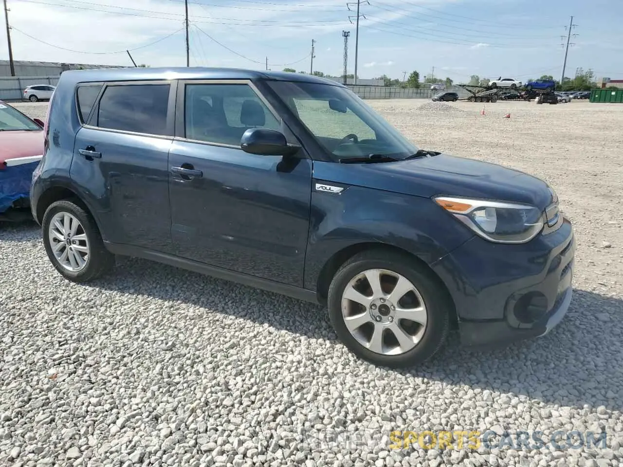 4 Photograph of a damaged car KNDJP3A51K7641129 KIA SOUL 2019