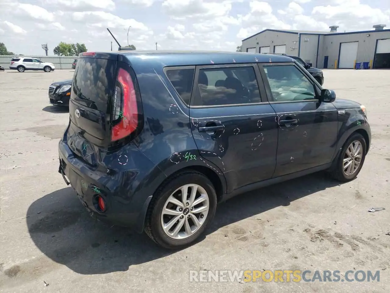 3 Photograph of a damaged car KNDJP3A51K7648355 KIA SOUL 2019