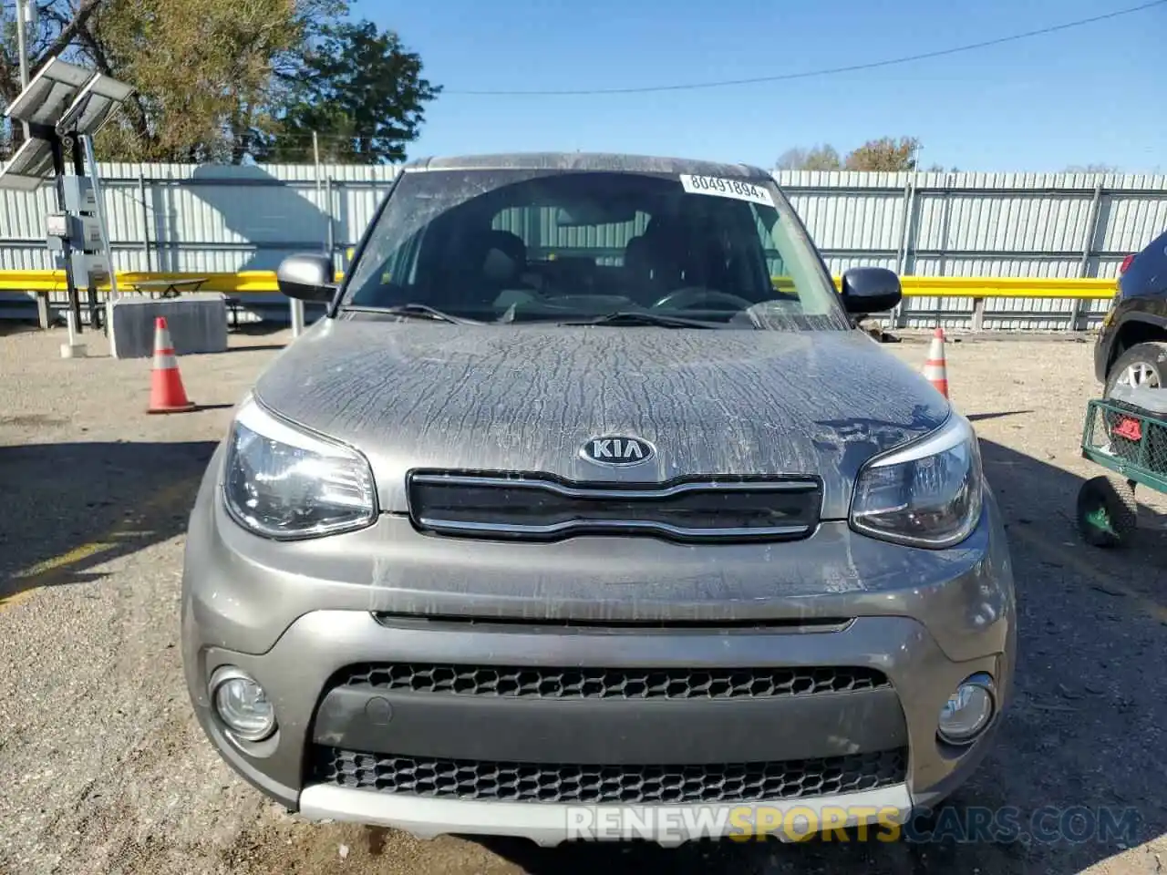 5 Photograph of a damaged car KNDJP3A51K7653992 KIA SOUL 2019