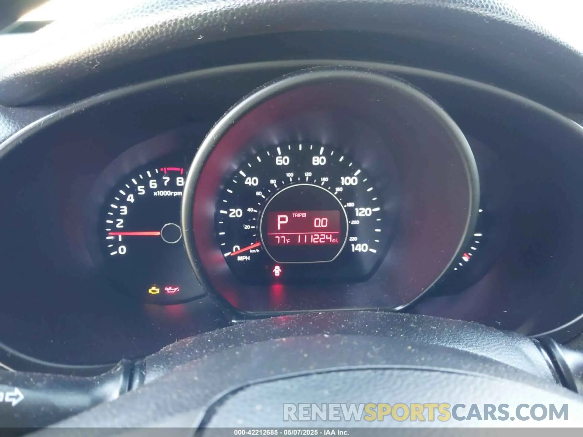 7 Photograph of a damaged car KNDJP3A51K7675474 KIA SOUL 2019