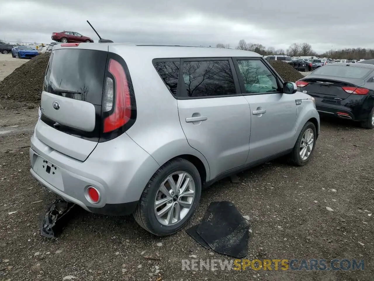 3 Photograph of a damaged car KNDJP3A51K7678360 KIA SOUL 2019