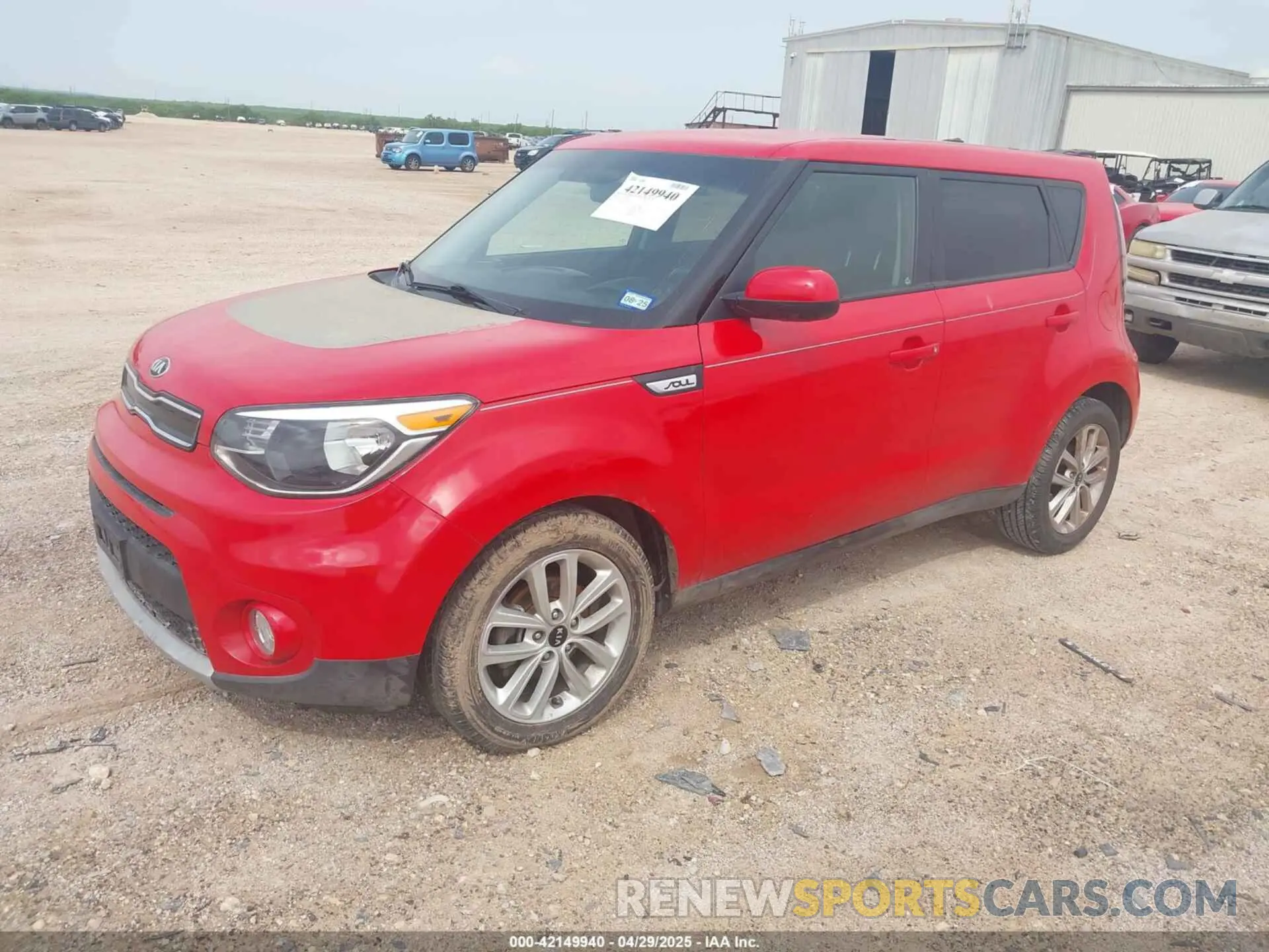 2 Photograph of a damaged car KNDJP3A51K7689584 KIA SOUL 2019