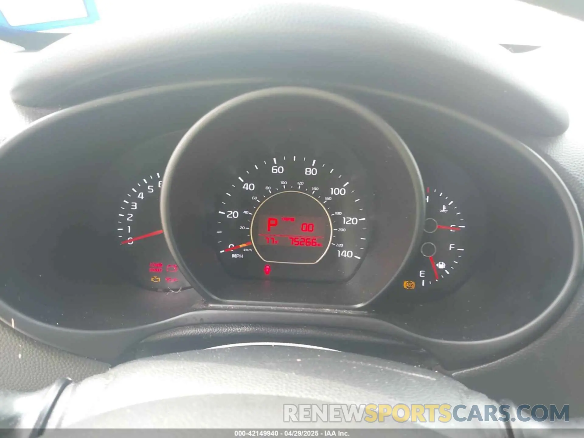 7 Photograph of a damaged car KNDJP3A51K7689584 KIA SOUL 2019