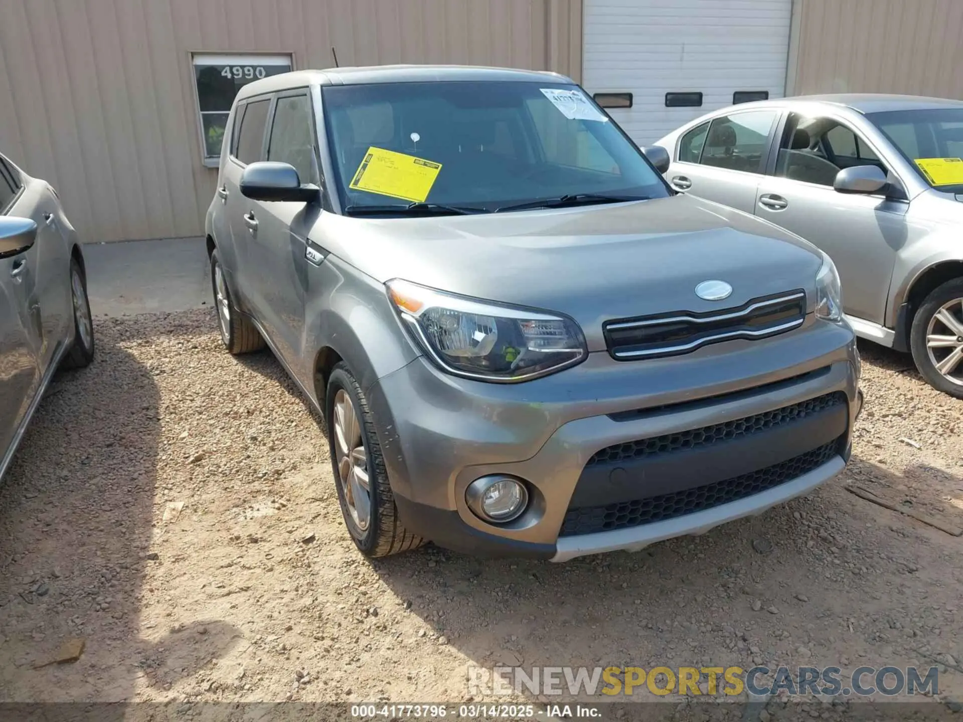 1 Photograph of a damaged car KNDJP3A52K7634500 KIA SOUL 2019