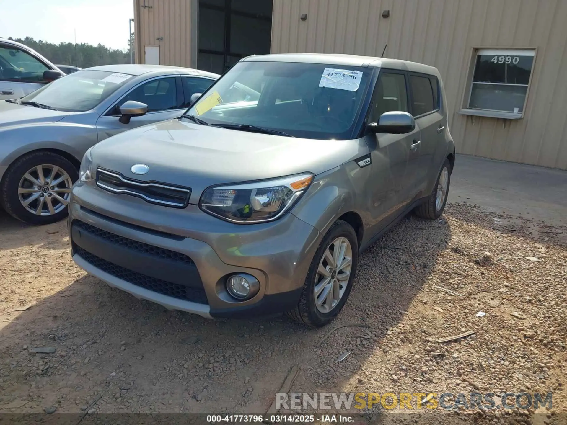 2 Photograph of a damaged car KNDJP3A52K7634500 KIA SOUL 2019