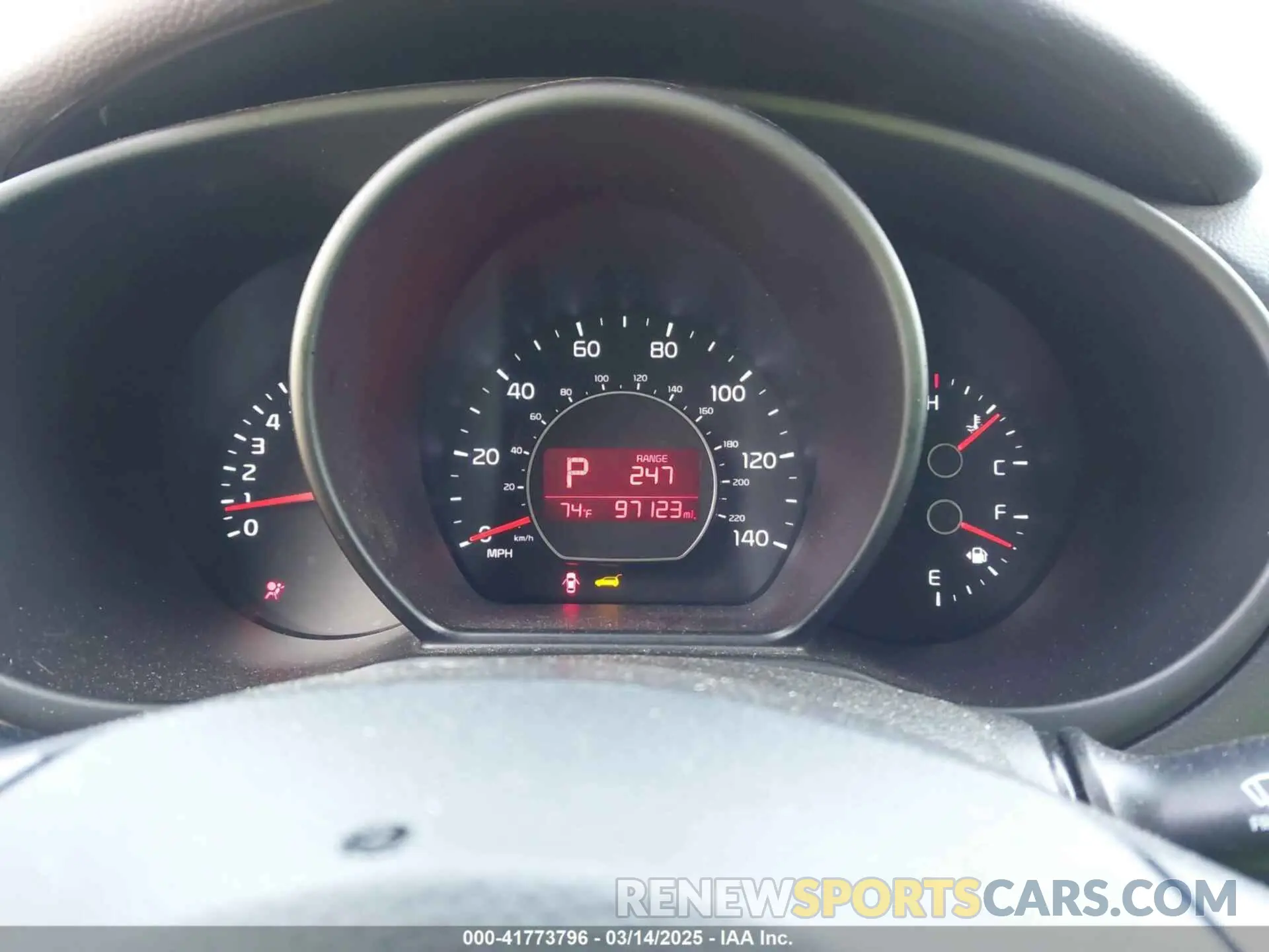 7 Photograph of a damaged car KNDJP3A52K7634500 KIA SOUL 2019
