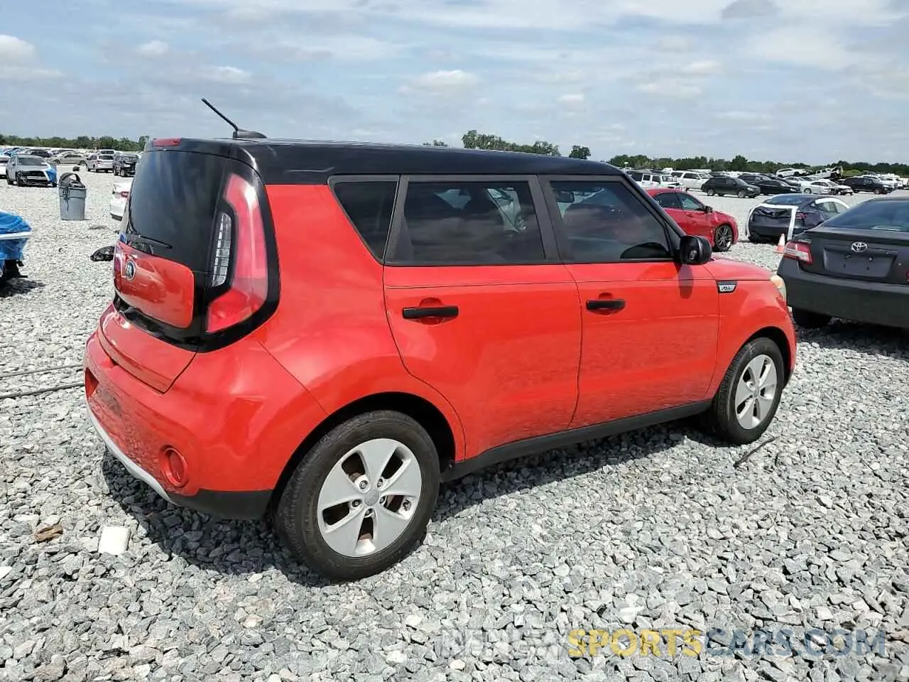 3 Photograph of a damaged car KNDJP3A52K7648428 KIA SOUL 2019