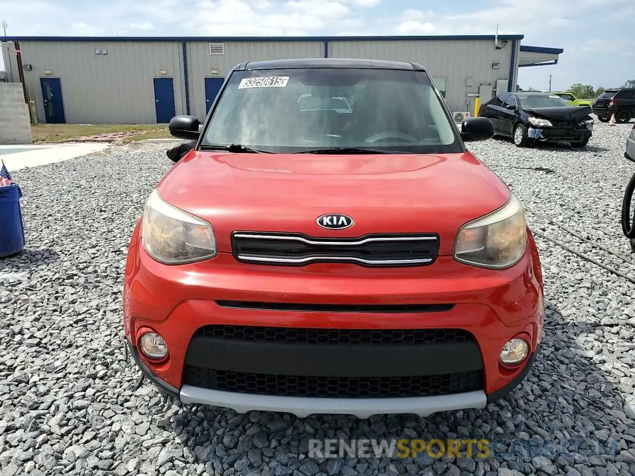 5 Photograph of a damaged car KNDJP3A52K7648428 KIA SOUL 2019