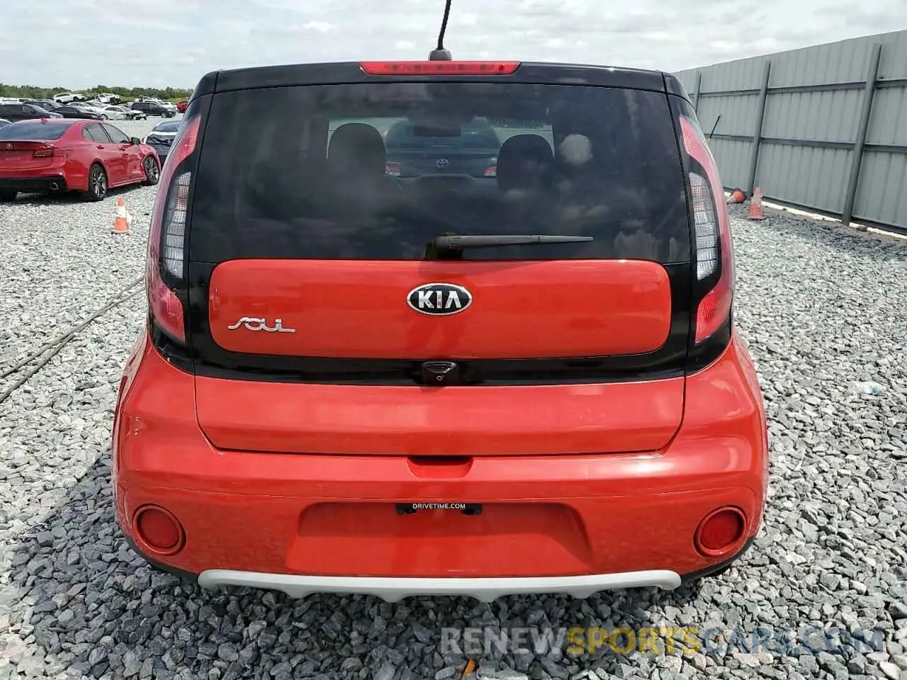 6 Photograph of a damaged car KNDJP3A52K7648428 KIA SOUL 2019