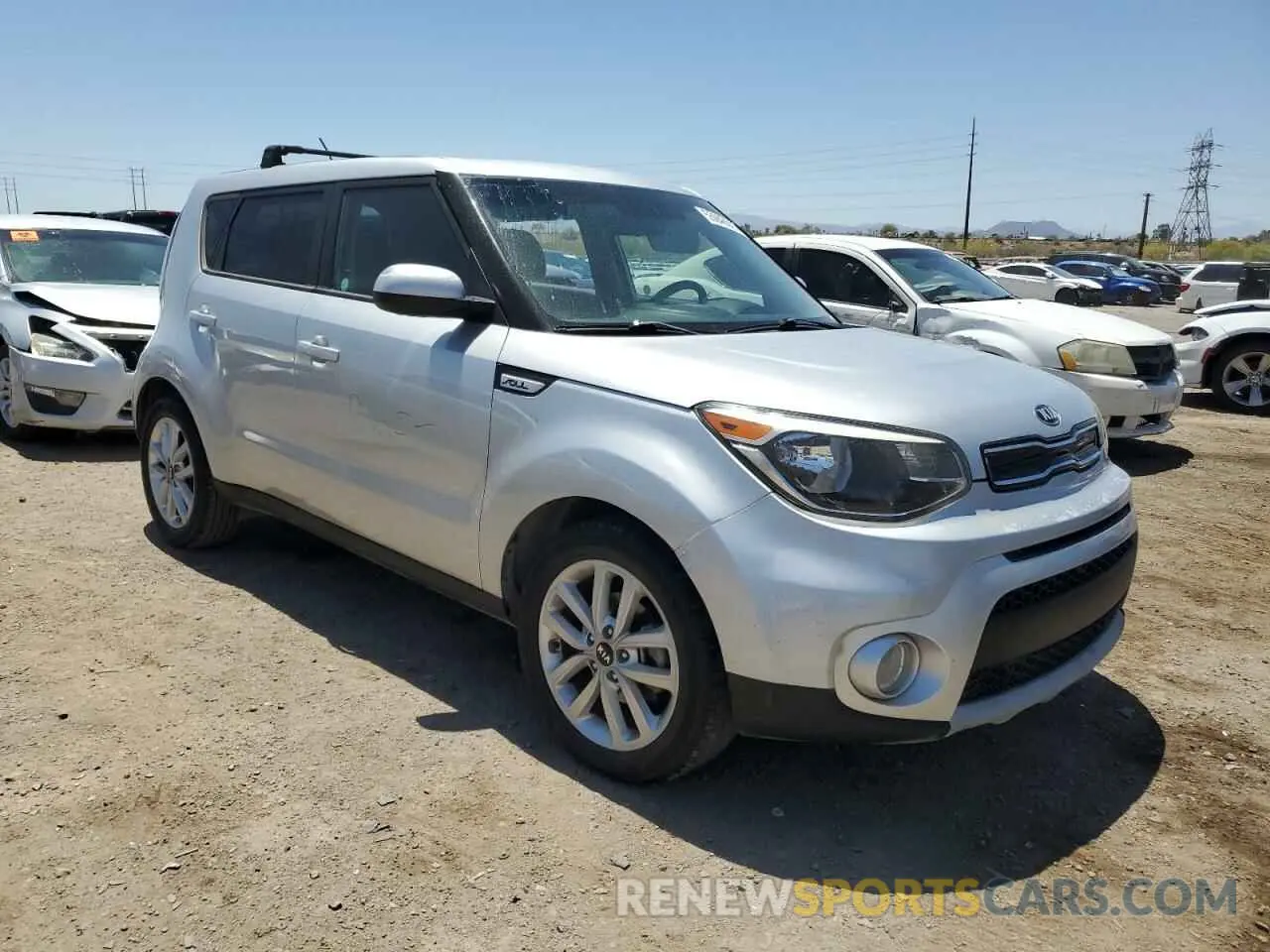 4 Photograph of a damaged car KNDJP3A52K7693790 KIA SOUL 2019