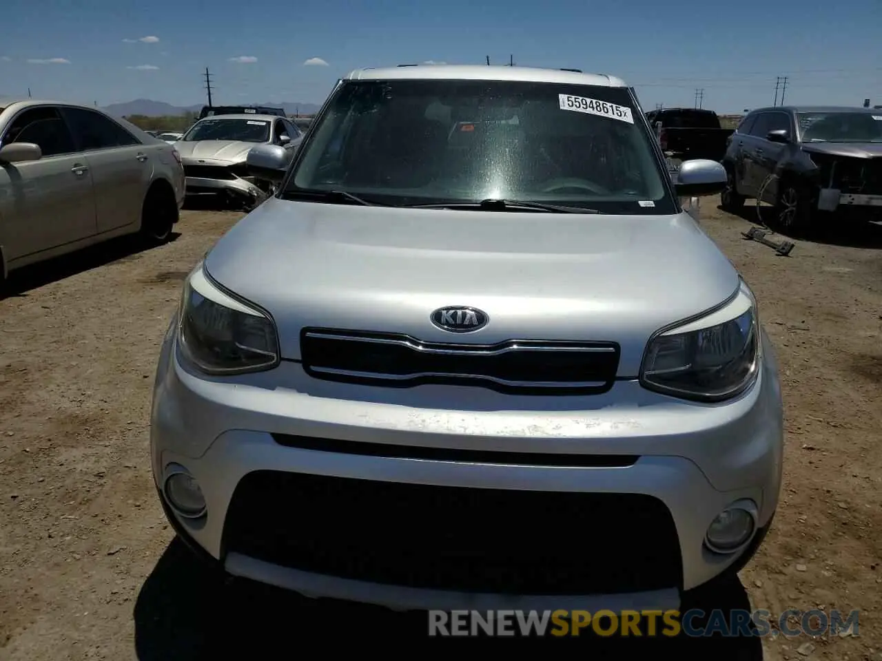 5 Photograph of a damaged car KNDJP3A52K7693790 KIA SOUL 2019