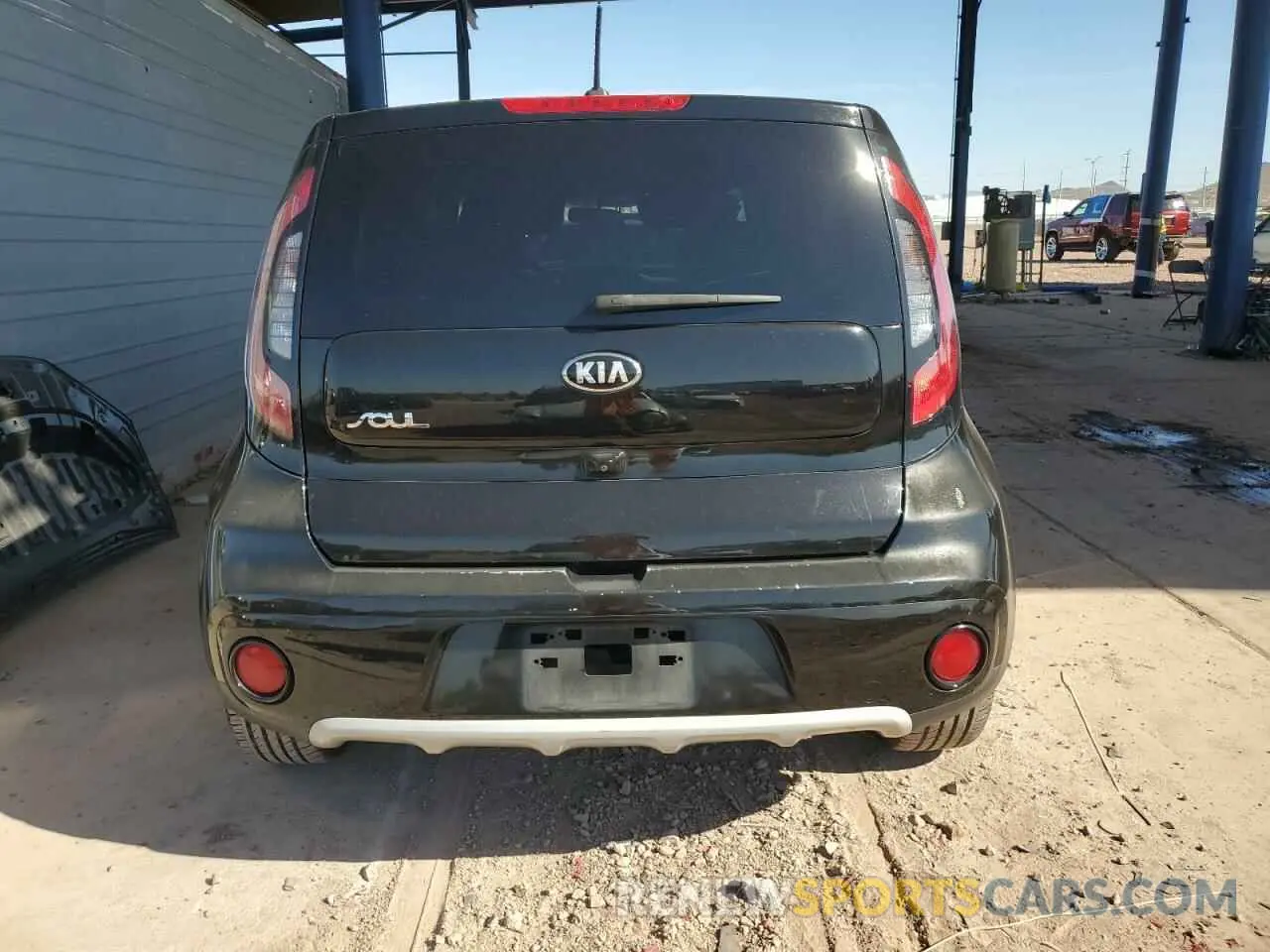 6 Photograph of a damaged car KNDJP3A53K7000970 KIA SOUL 2019