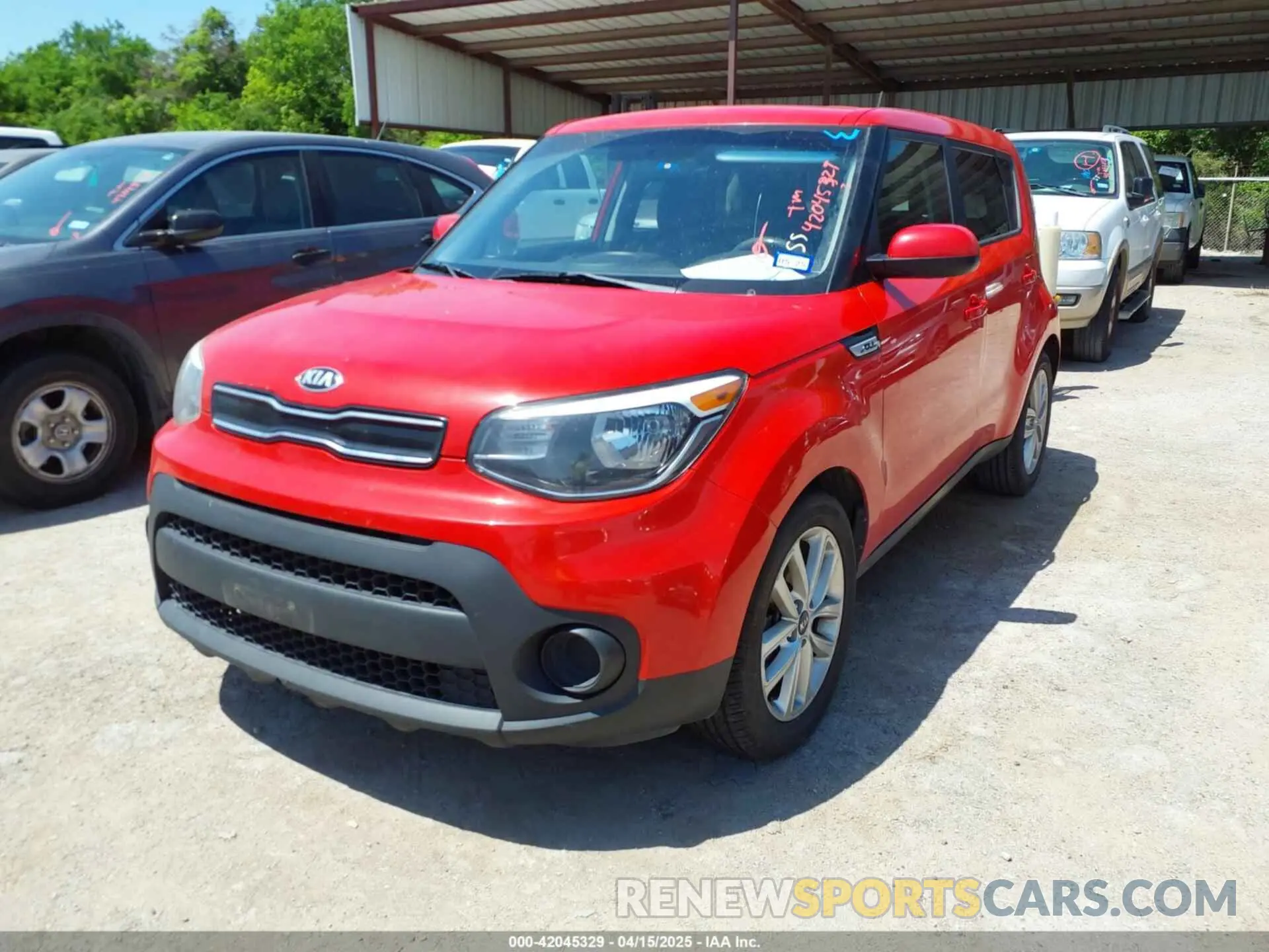2 Photograph of a damaged car KNDJP3A53K7022595 KIA SOUL 2019