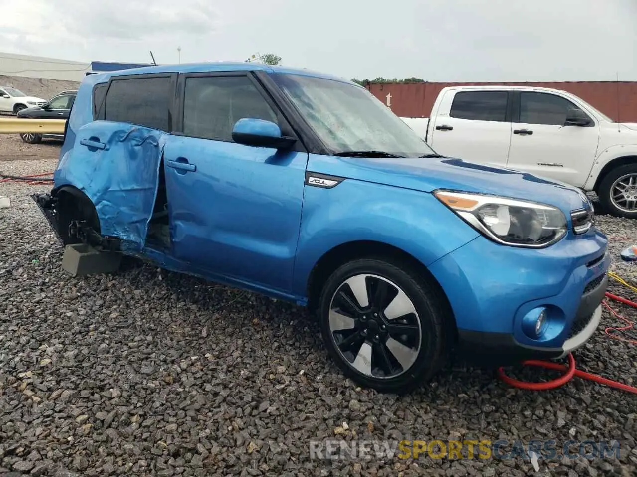 4 Photograph of a damaged car KNDJP3A53K7634375 KIA SOUL 2019