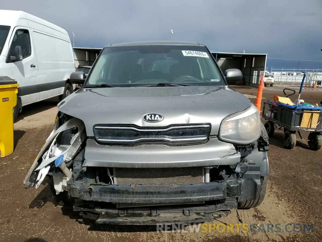 5 Photograph of a damaged car KNDJP3A53K7668719 KIA SOUL 2019