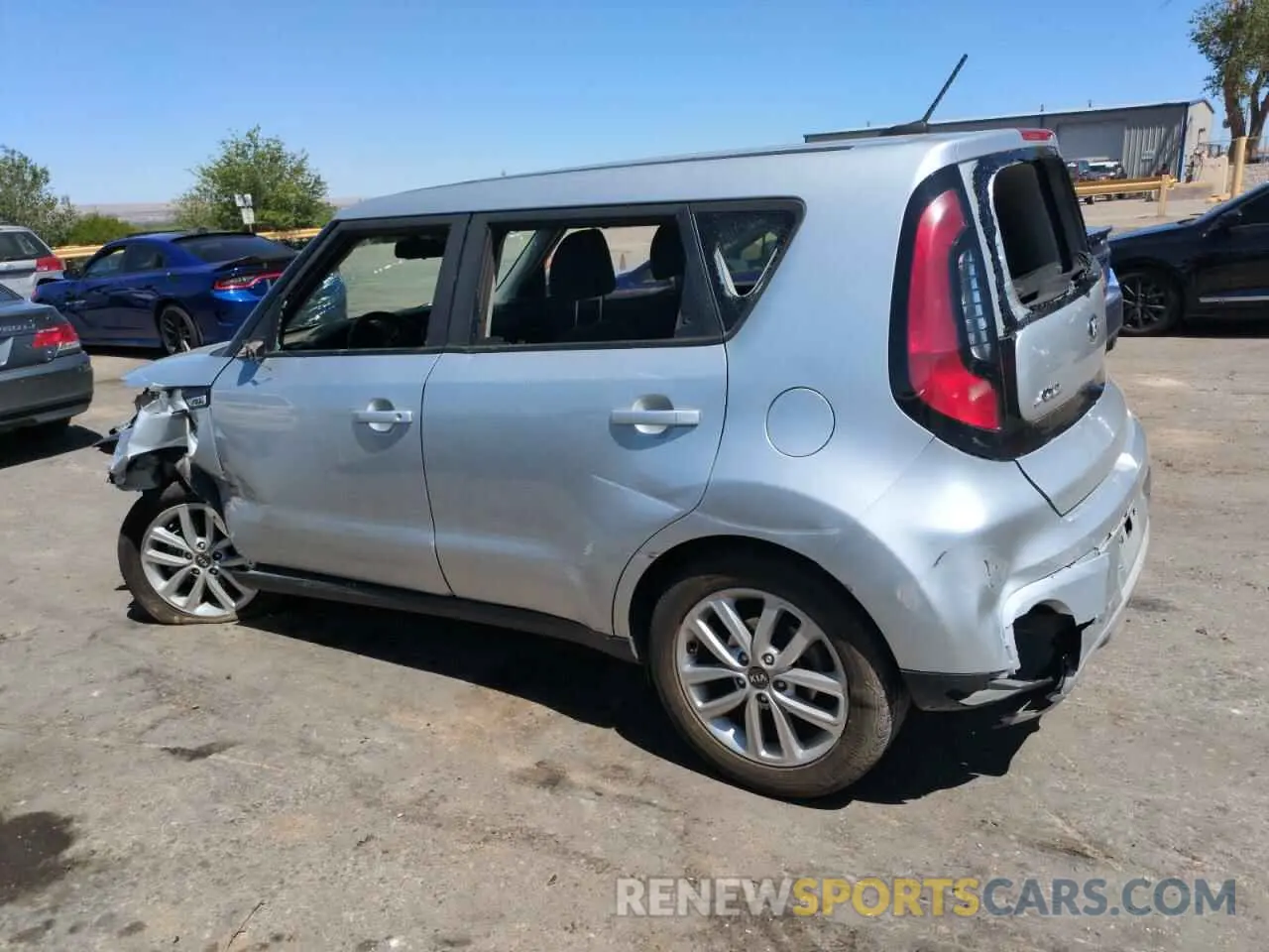 2 Photograph of a damaged car KNDJP3A54K7005529 KIA SOUL 2019